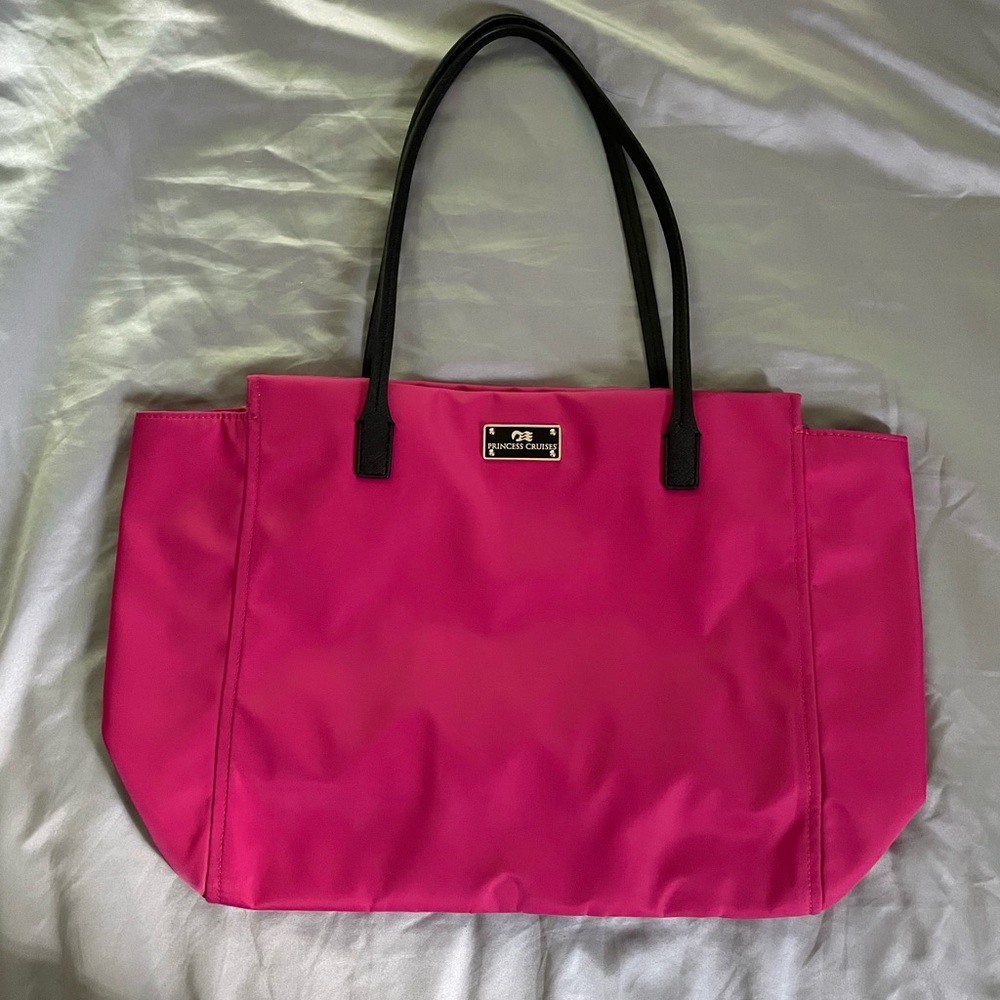Princess Cruises hot-pink handbag